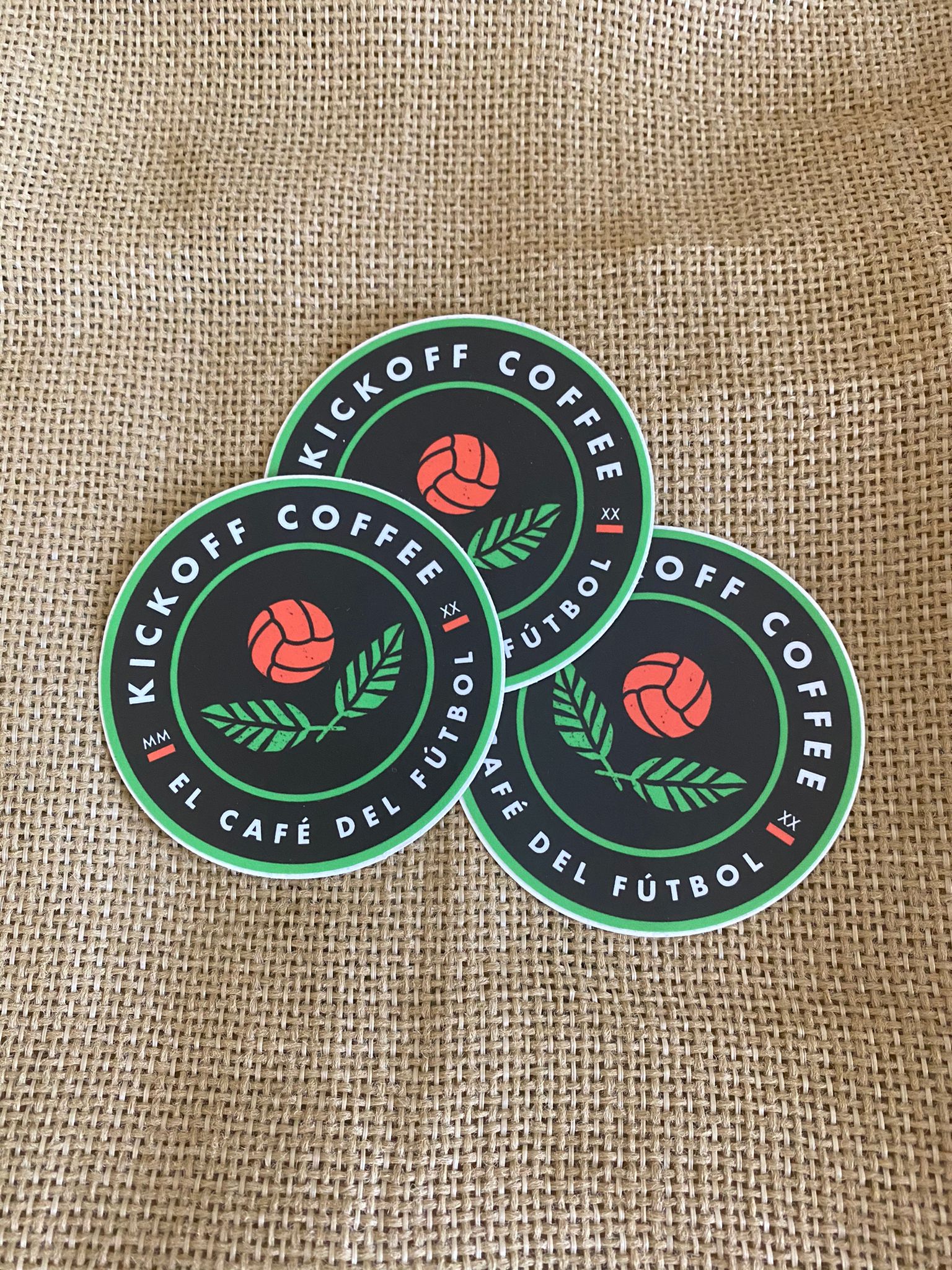 Kickoff Coffee Co. Badge Logo Sticker - Kickoff Coffee Co.