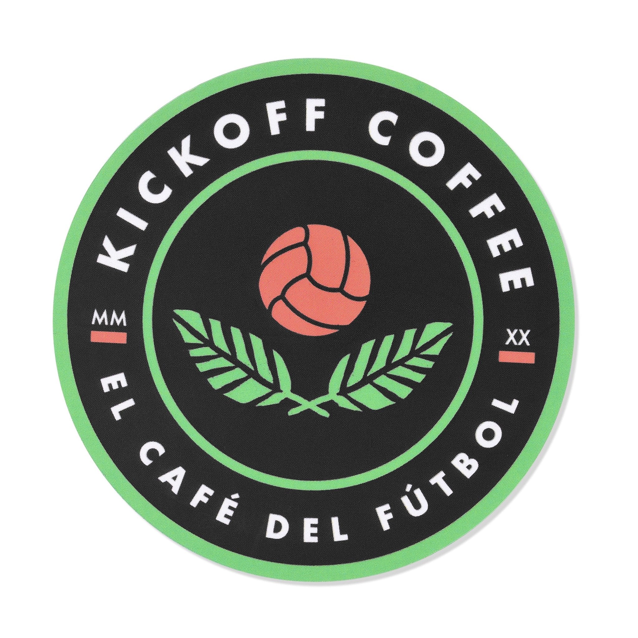 Kickoff Coffee Co. Badge Logo Sticker - Kickoff Coffee Co.